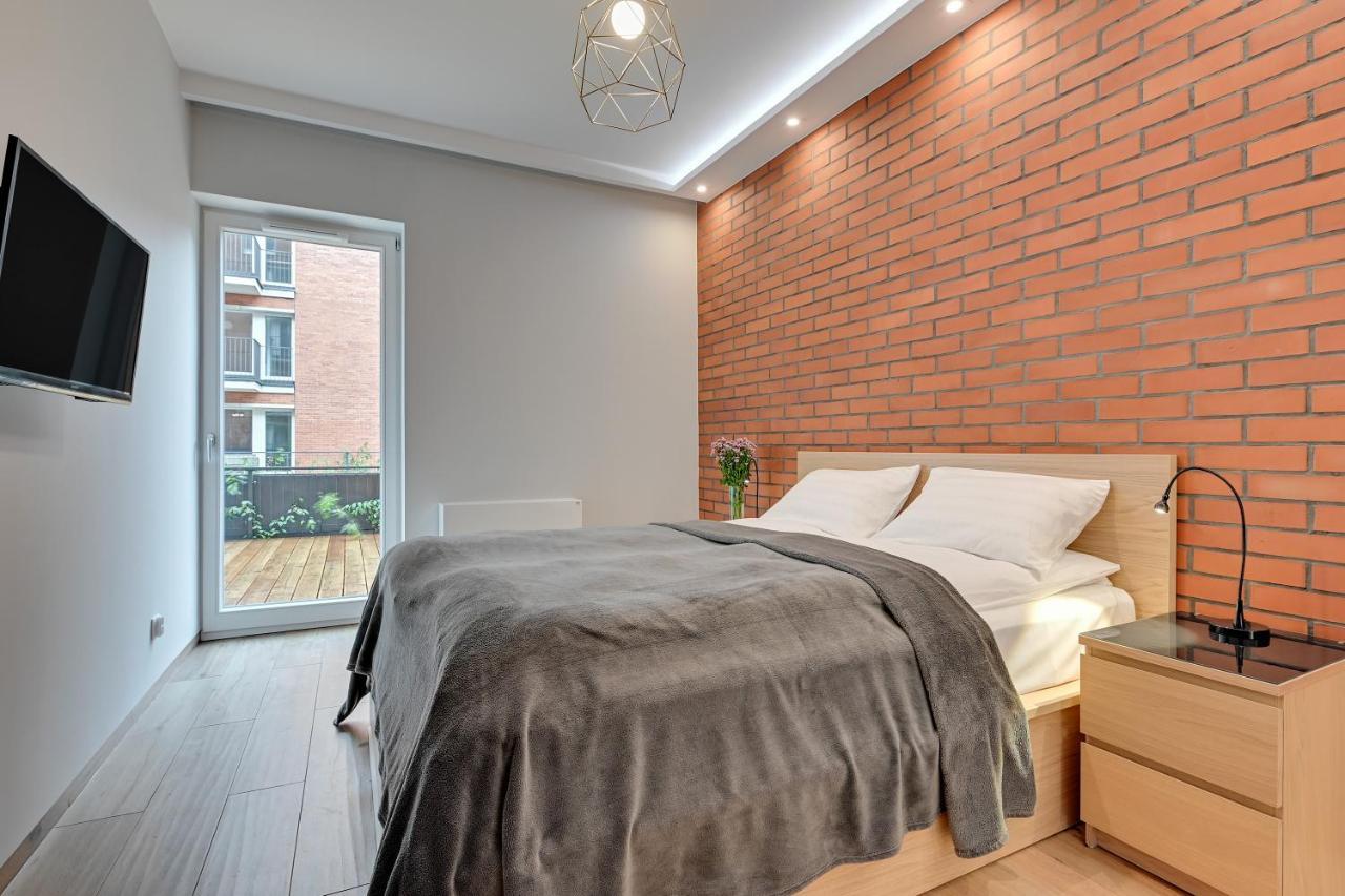 Central Apartment - Free Private Parking Gdańsk Eksteriør bilde