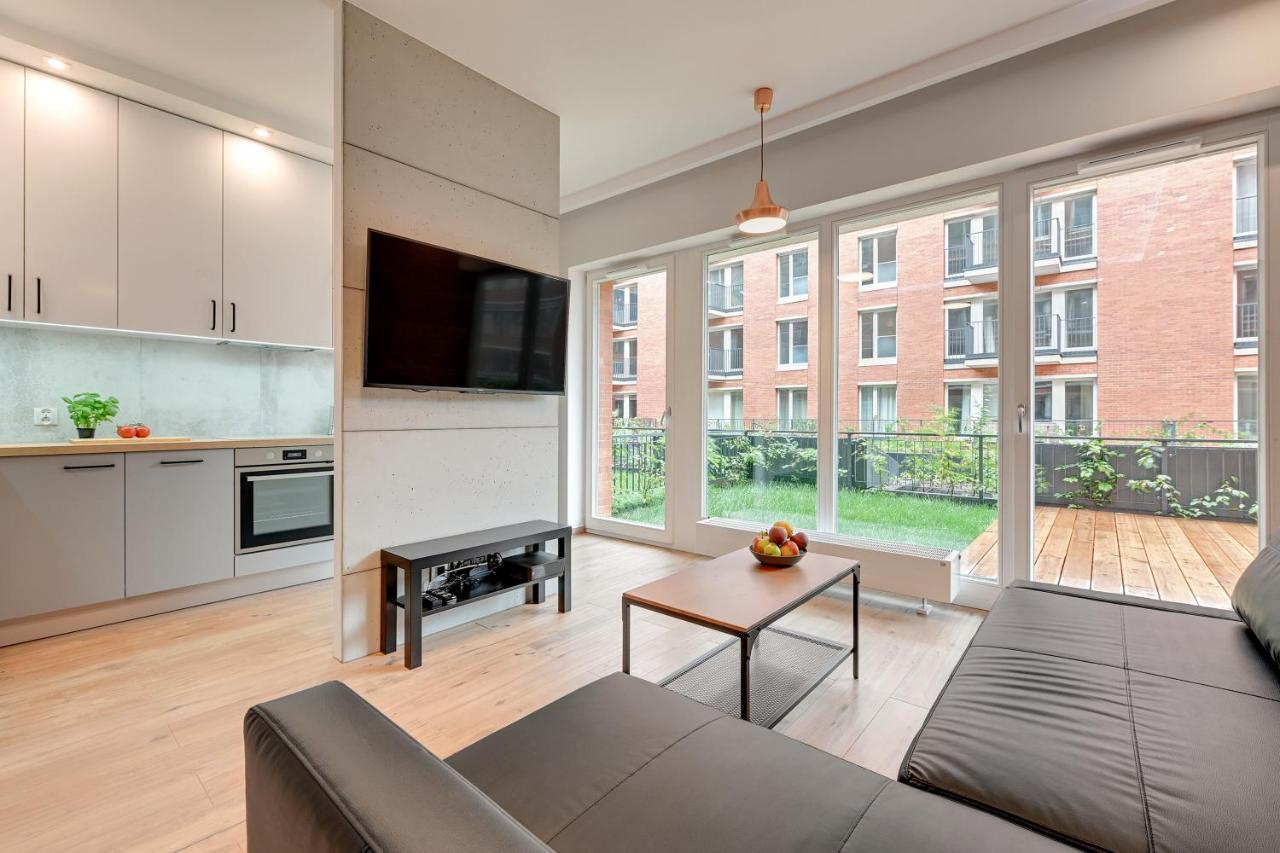 Central Apartment - Free Private Parking Gdańsk Eksteriør bilde